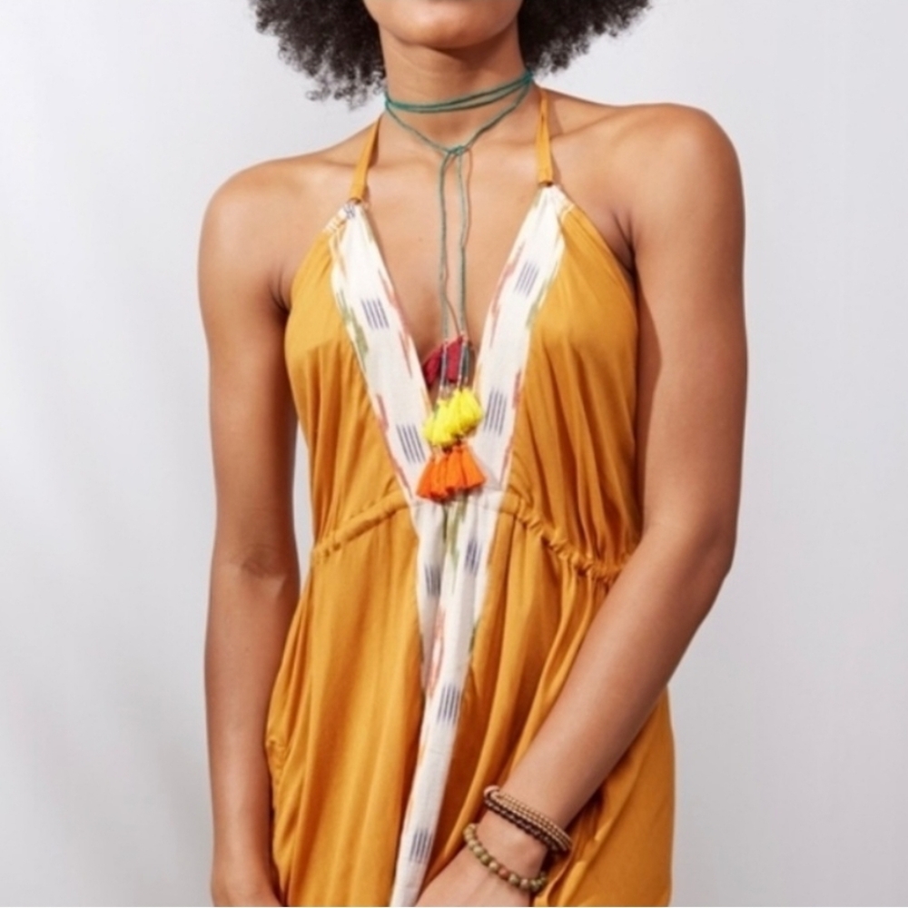 ZHENYMPH RARE Vibrant Orange Maxi Dress